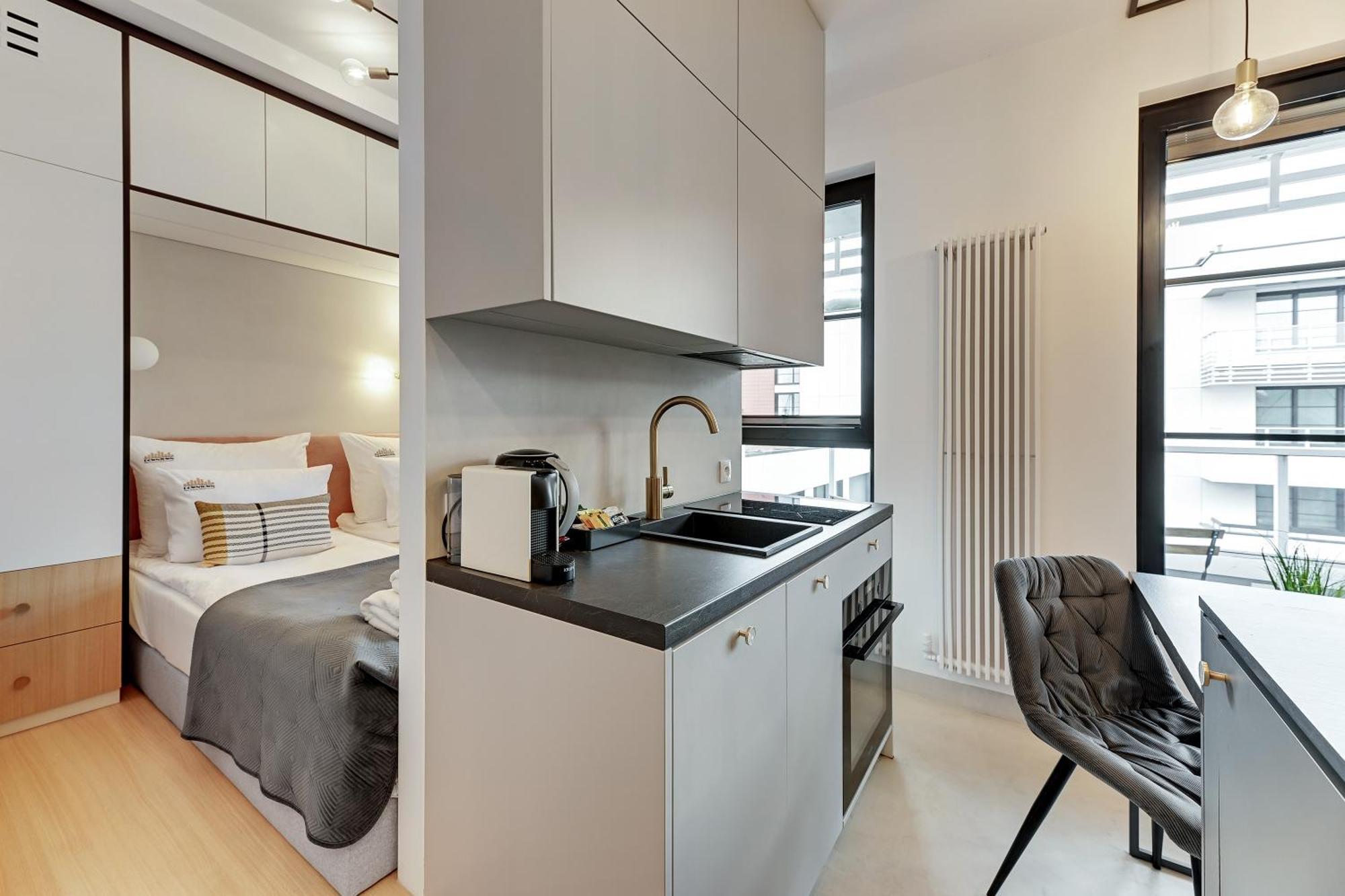 Doki Living - Foodhall & Parking By Downtown Apartments Gdańsk Exterior foto