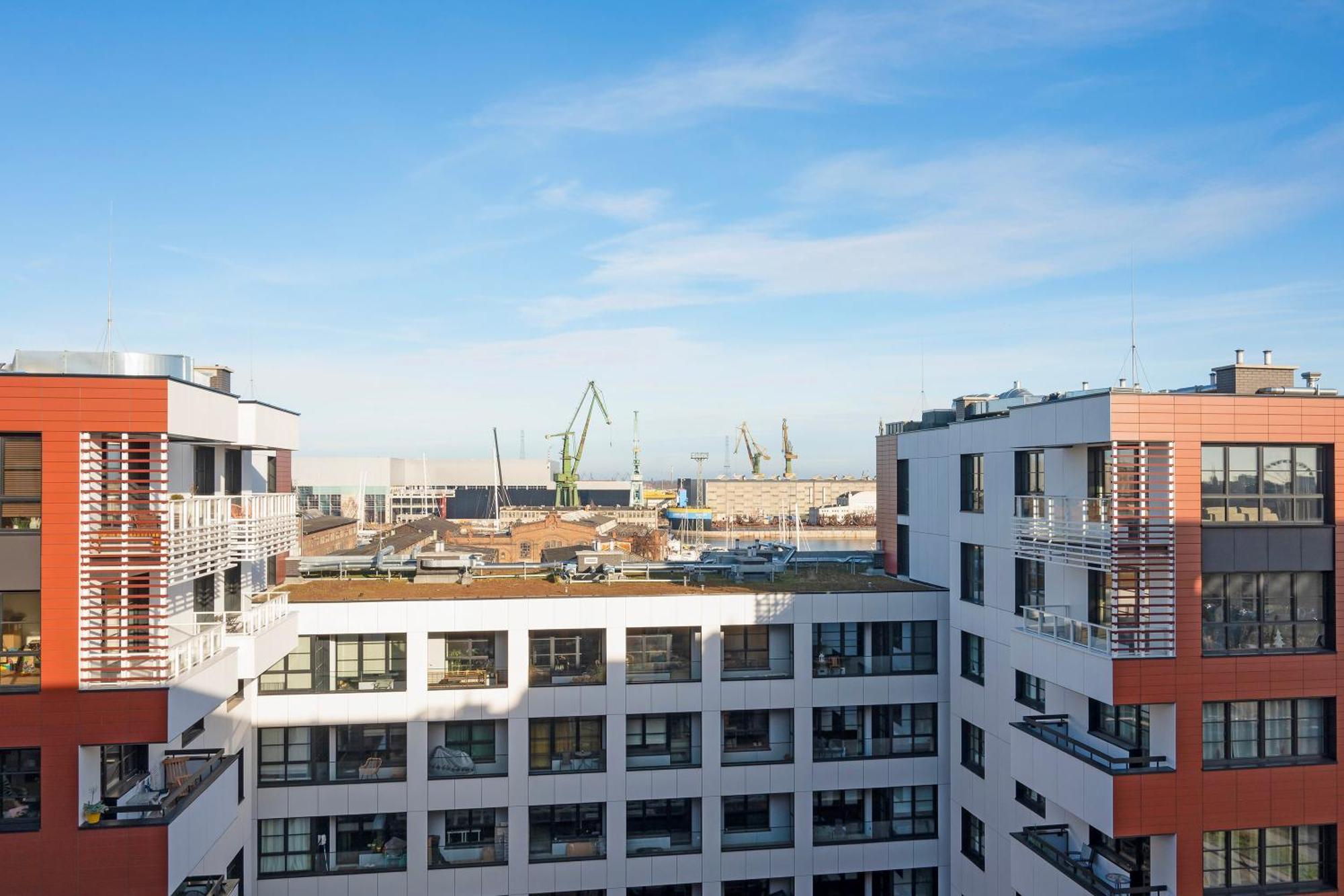 Doki Living - Foodhall & Parking By Downtown Apartments Gdańsk Exterior foto